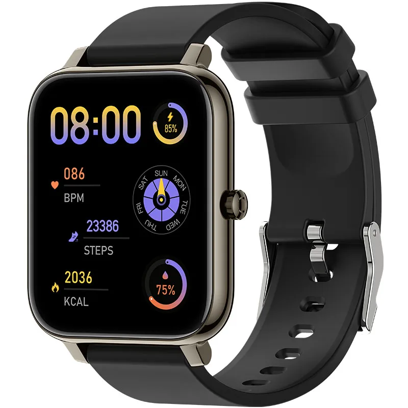 

2021 p39 waterproof smart watch bands sport heart rate monitor smartwatch for android