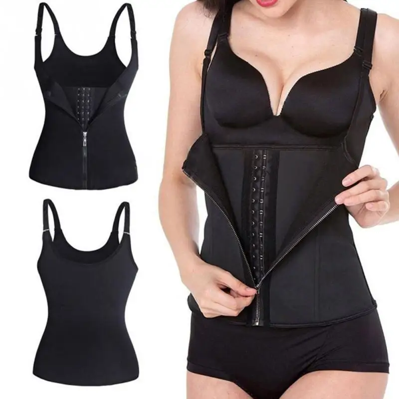 

Women postpartum tummy reducing girdles shapewear tank top fajas colombianas slim body shaper corset waist trainer vest