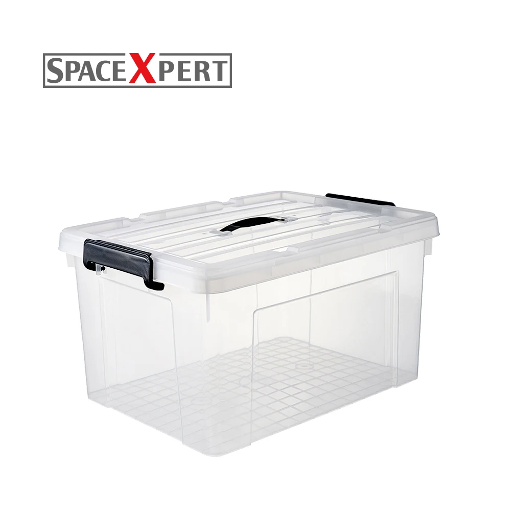 

80L Plastic Storage Latch Box/Bin home organizer OEM ODM available, Transparent
