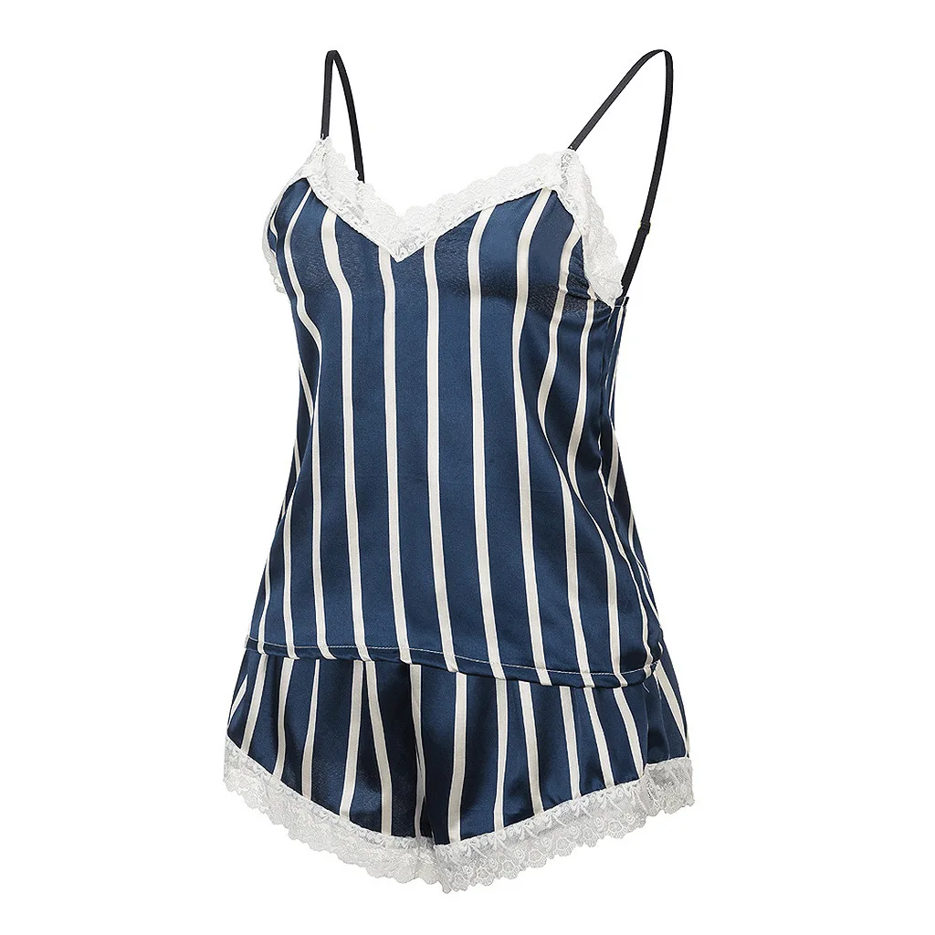 

NY-1066 New Amazon Hot Sales Women Nightwear Sexy Shorts Lingerie 2 Piece Set