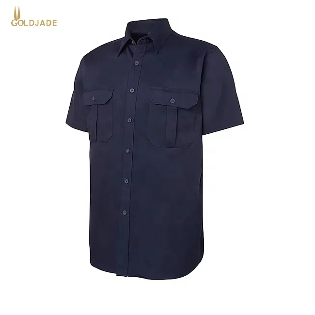 
Custom made 100% cotton work uniform shirt polo promotion uniforms 