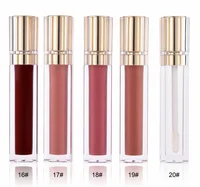 

Natural Wholesale Custom Lipgloss Rose Gold Clear Lip Gloss Private Label