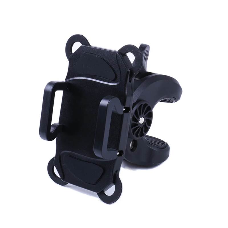 

Factory Wholesale Motorcycle Mount Mobile Phone Holder Handlebar Electric Bicycle Smart Phones Stand Bike Phone Holder, Black