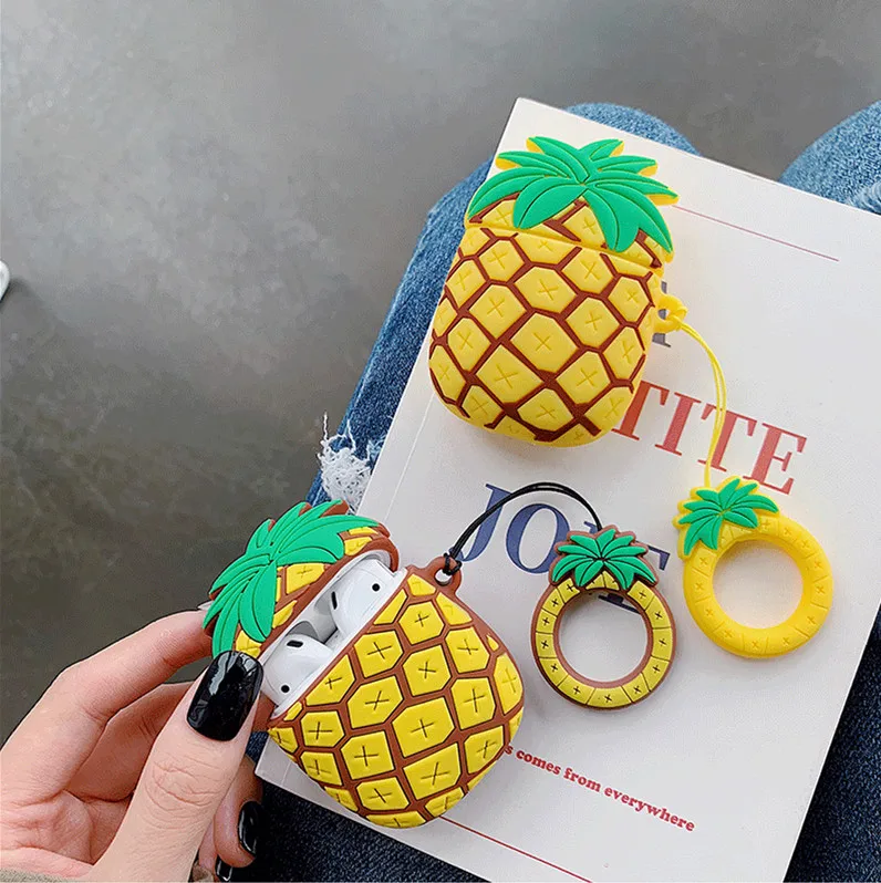 
Free Shipping Cute Design Silicone case For 3D Airpods Case For Airpod Case Cartoon 