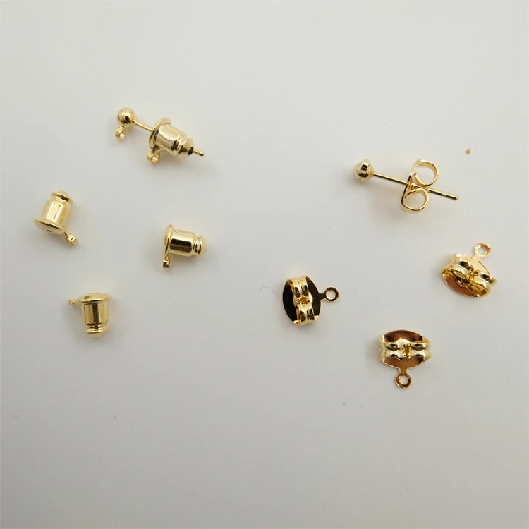 

brincos silicone 18k gold silicon ear back brincos silicone for accessories