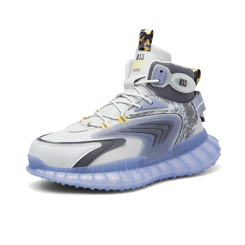 

Factory Wholesale New Sneakers Fashion Leisure Men Sports Shoes Comfortable Men's Basketball Shoes, Black, blue, red