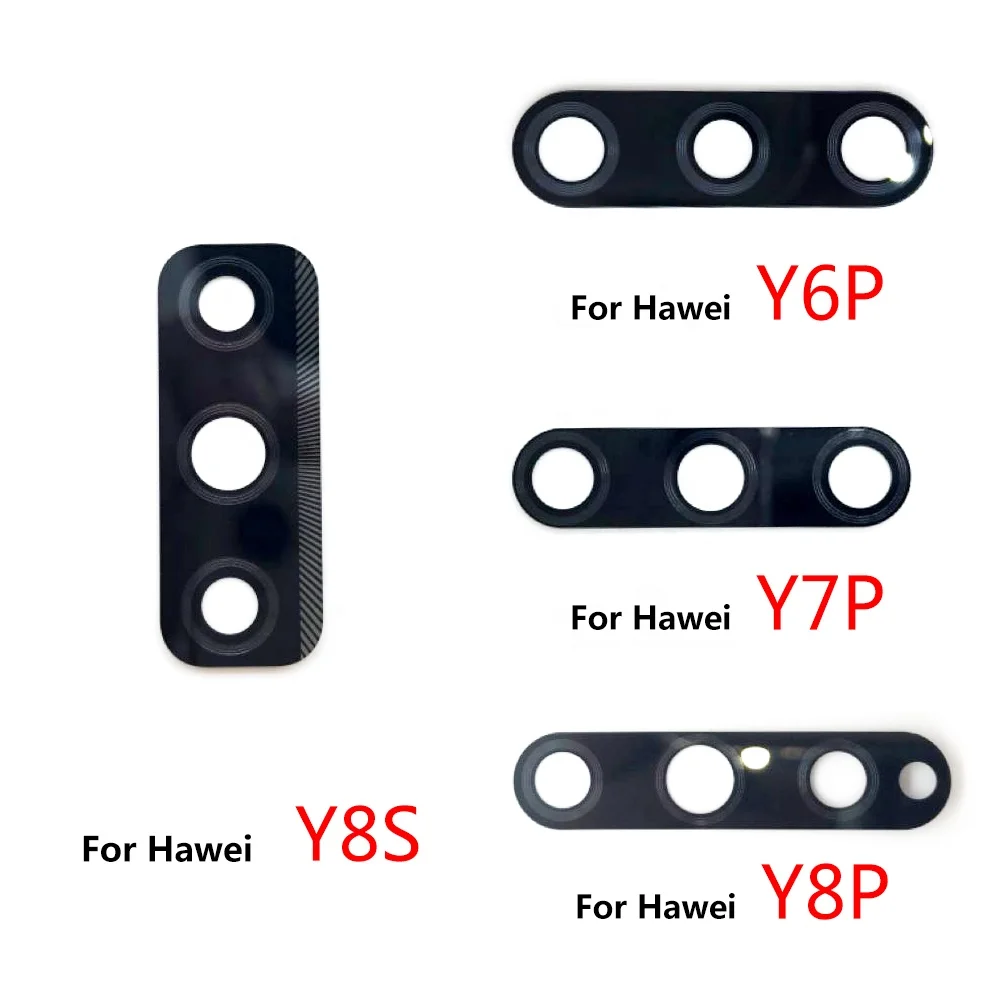 

Rear Camera Glass Lens Back Camera Cover With Glue For Huawei Y9S Y8S Y8P Y6P Y7P Y6S Phone Accessories