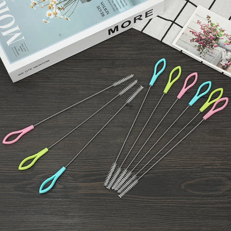 

Hot Sale Small Bottle Cleaning Brush And Test Tube Nylon Brush For Deep Cup Baby Bottle And Straw Cleaning Brush Cleaning Tool