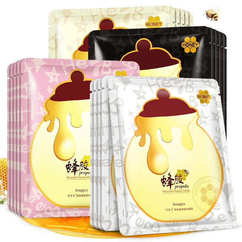 

private label images tender cosmetic product chinese honey facial mask sheet for beauty