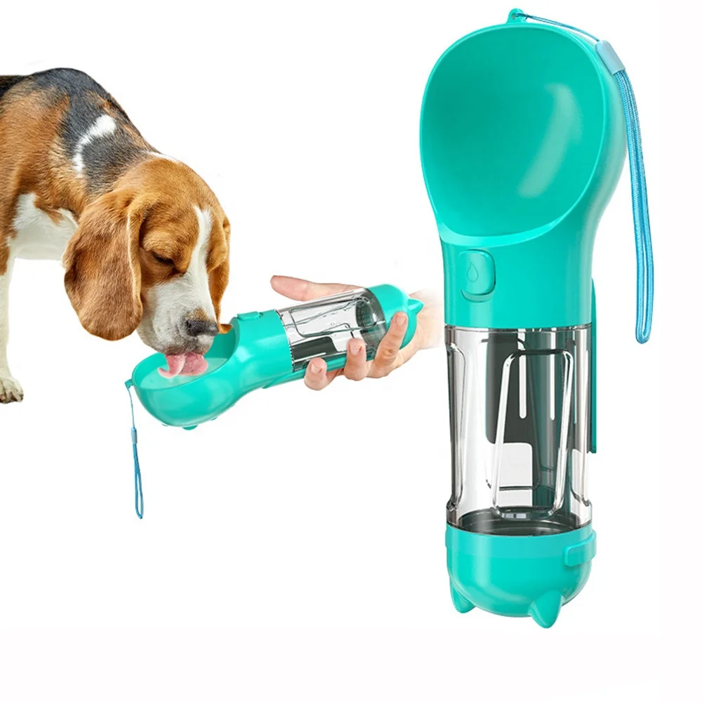 

Amazon Hot Sell Outdoor Travel ABS Portable Hiking Pet Borraccia Cane Travel Dog Water Bottle Portable, Blue / yellow/ green / pink