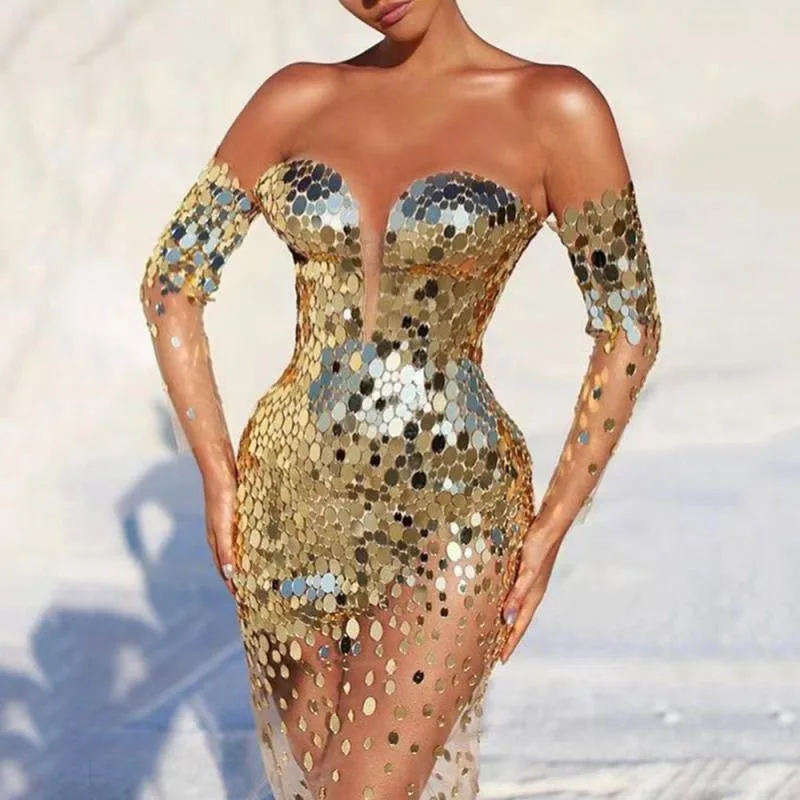 

ZC00357 One-shoulder annual party evening dress female 2021 new autumn atmosphere elegant fairy banquet temperament dress