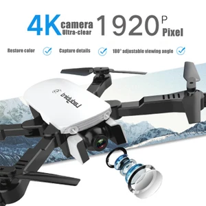 R8 drone 4K HD aerial camera quadcopter optical flow hover smart follow dual camera remote control helicopter with camera