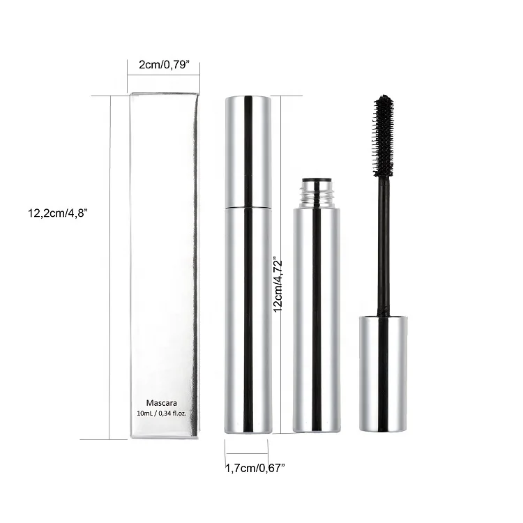 

Private Label Vegan Eye Makeup No Logo Custom Waterproof Cosmetics Wholesale Volume Black Mascara