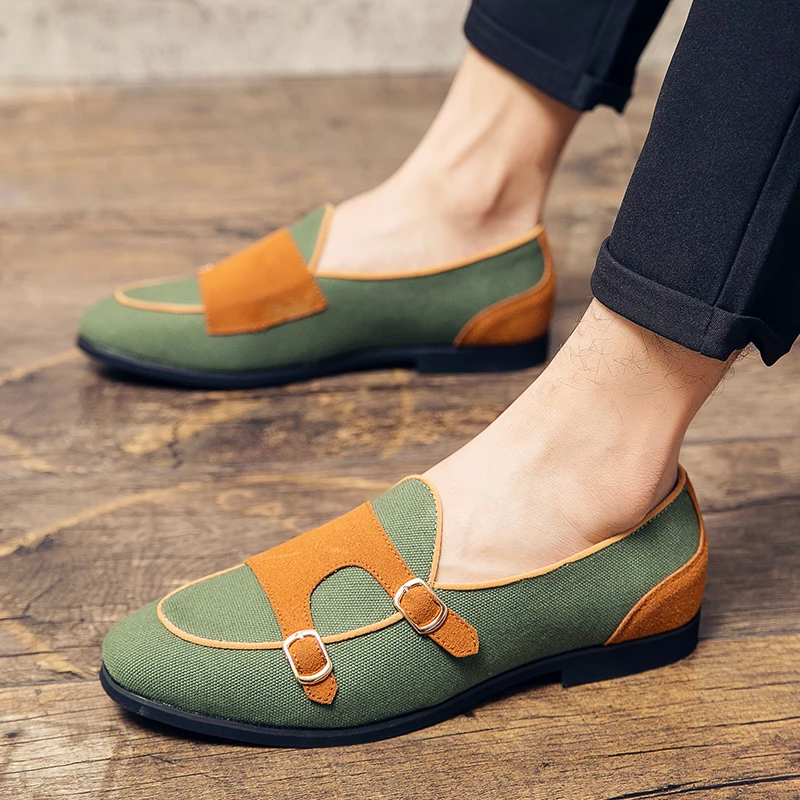 

7510 newest big size men's casual slip on shoes