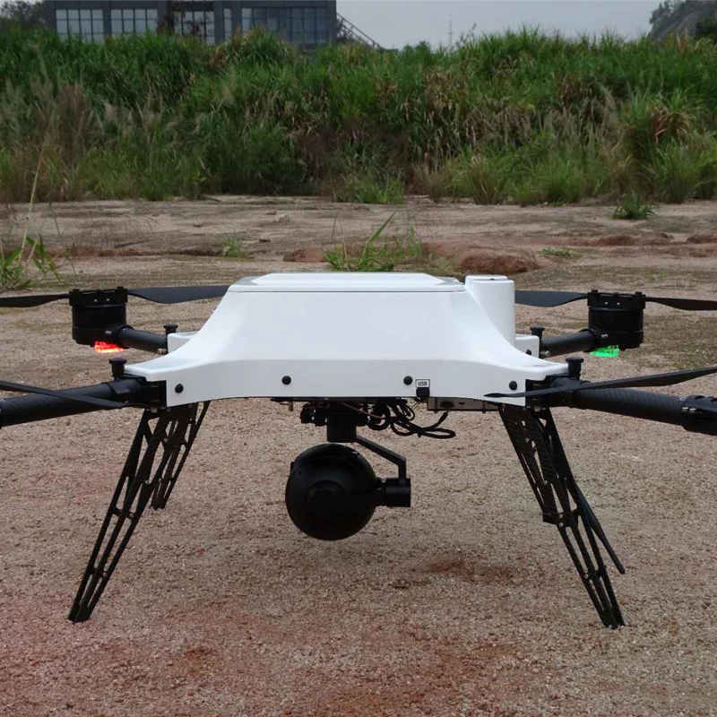 

Industrial Grade Long Endurance Electric GPS 4 Rotor VTOL UAV Aerial Video Survey Drone