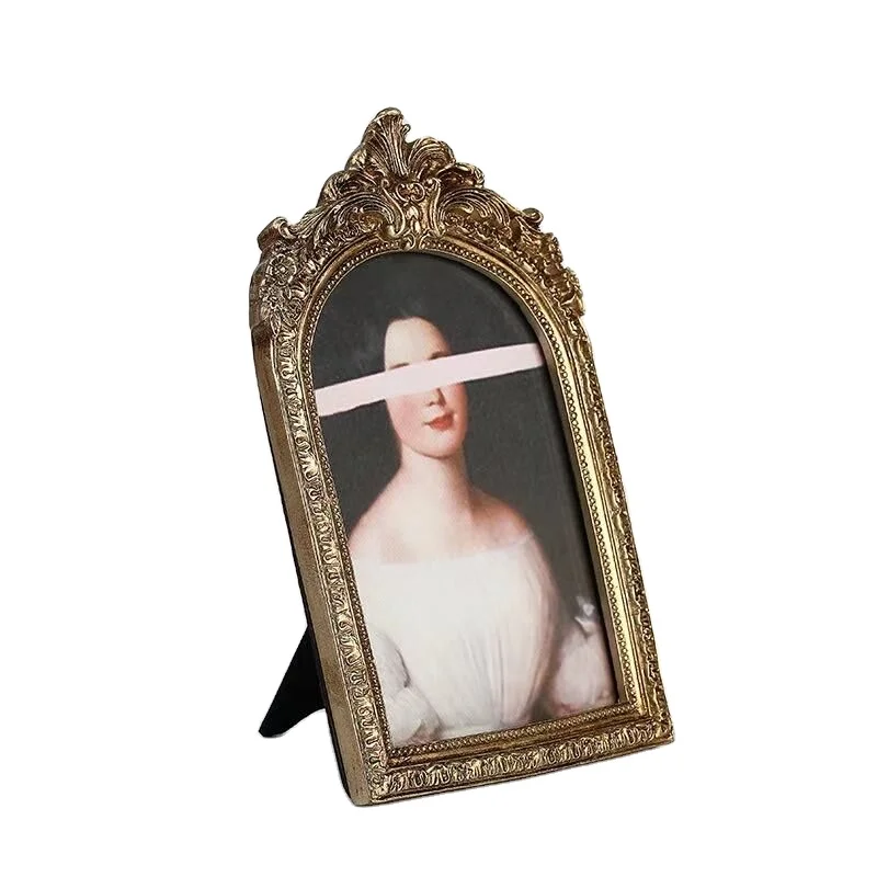 

Luxury Picture Frame Decors European Resin Photo Frame 15*23cm