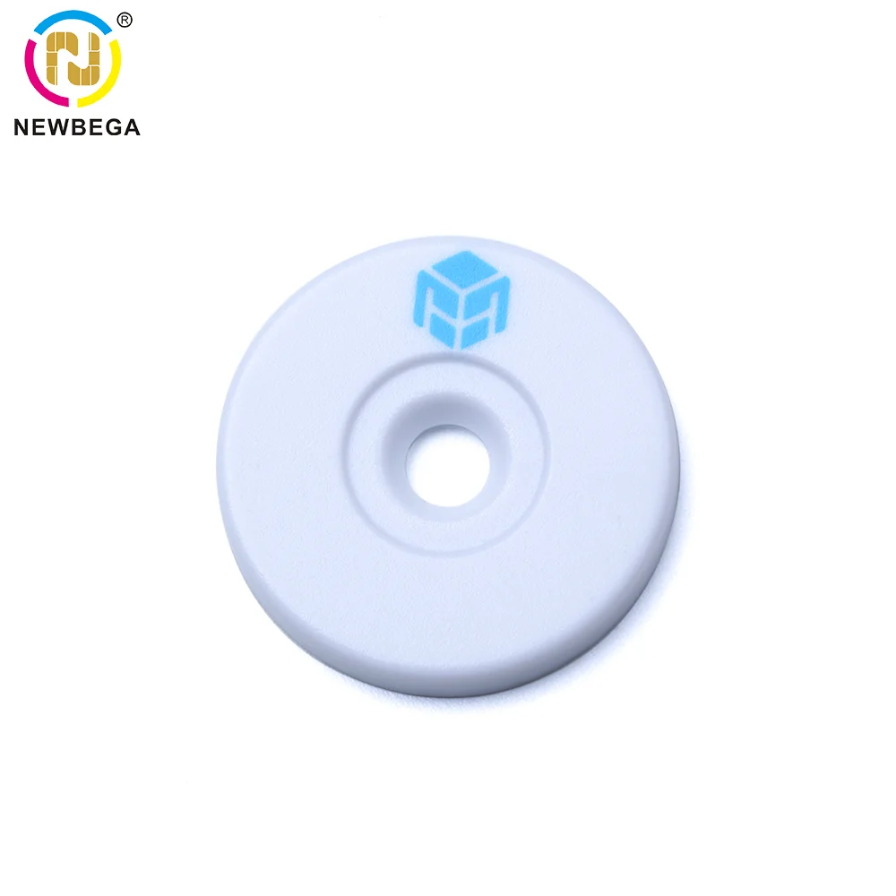 Round Anti Metal Rfid 13.56Mhz 125khz 900Mhz Tag for Special Uhf Rfid ...