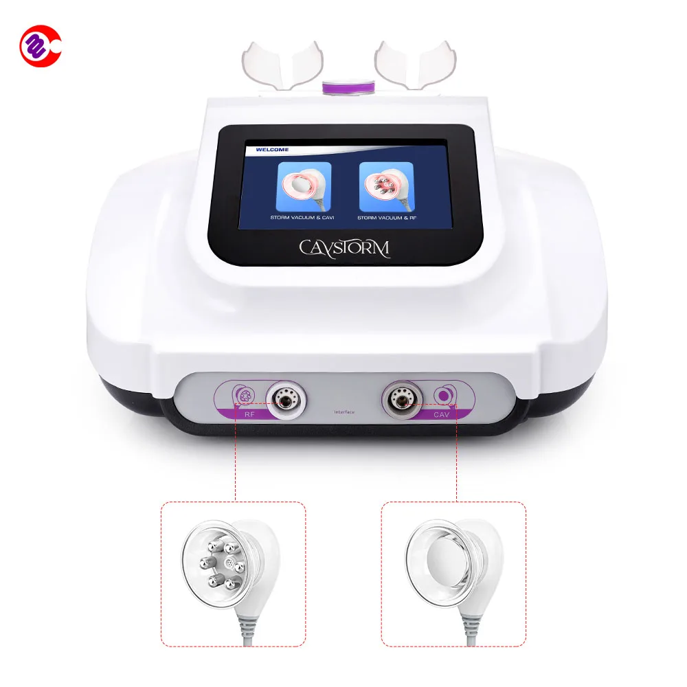 

Newest Fat Loss Vacuum RF Equipment 40K CaVstorm Cavitation 3.0 Body Massage Machine For Weight Loss