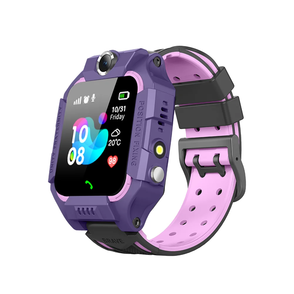 

New smart watch E12 tracker for kids teenagers Halloween gift, Pink,blue