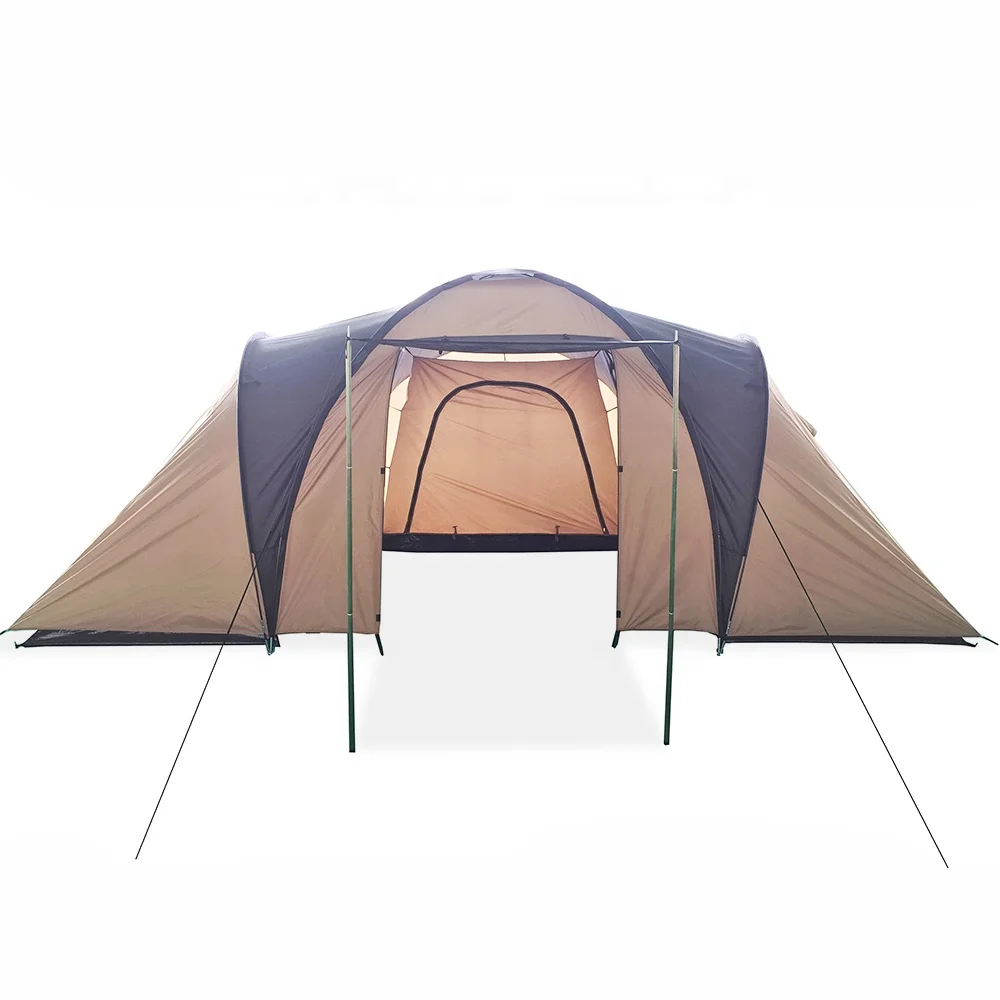 Professional 3 Room Outdoor Out Door Custom Double Layer Luxury Large Big Waterproof Family Camping Tent 6 Person Buy Family Camping Tent Luxury