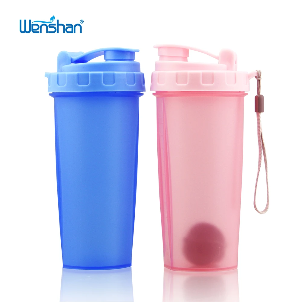 

Wholesale sports bpa free plastic custom logo gym empty glitter shaker bottle