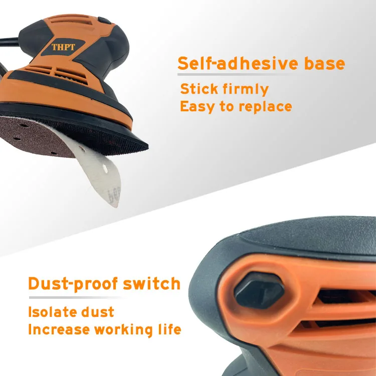 Thpt Aj23 200w Electric Palm Sander Corner Mouse Detail Sander Random