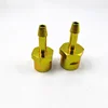 Professional Custom Sheet Metal Fabrication, Gold Anodized Precision Stamping Aluminum Ring, Laser Cutting Aluminum Audio Spacer