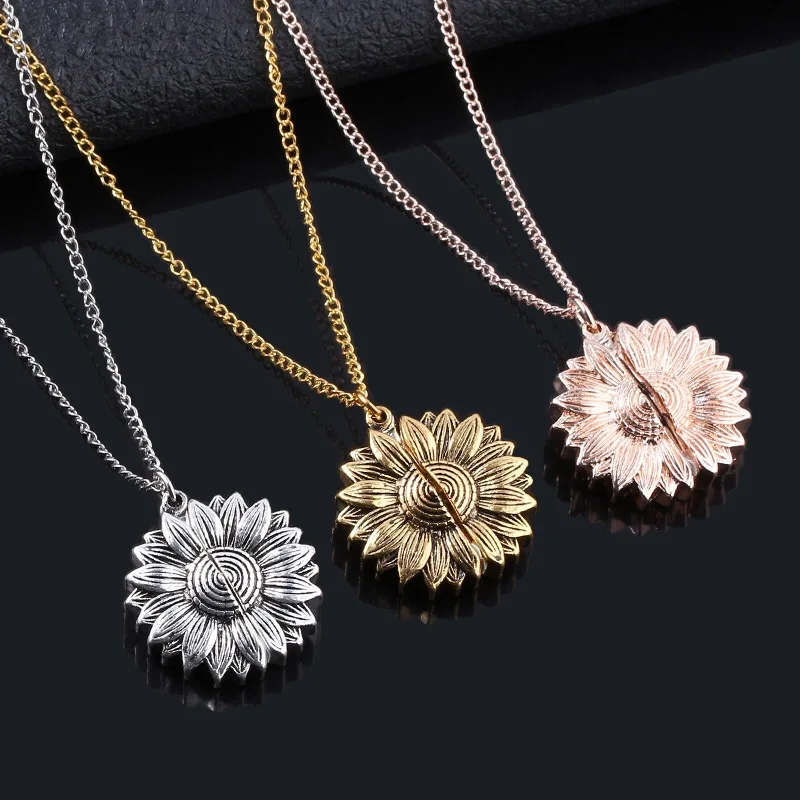 

Fashion Jewelry Women Girl Alloy Flower Double-layer Chain jewelry chains