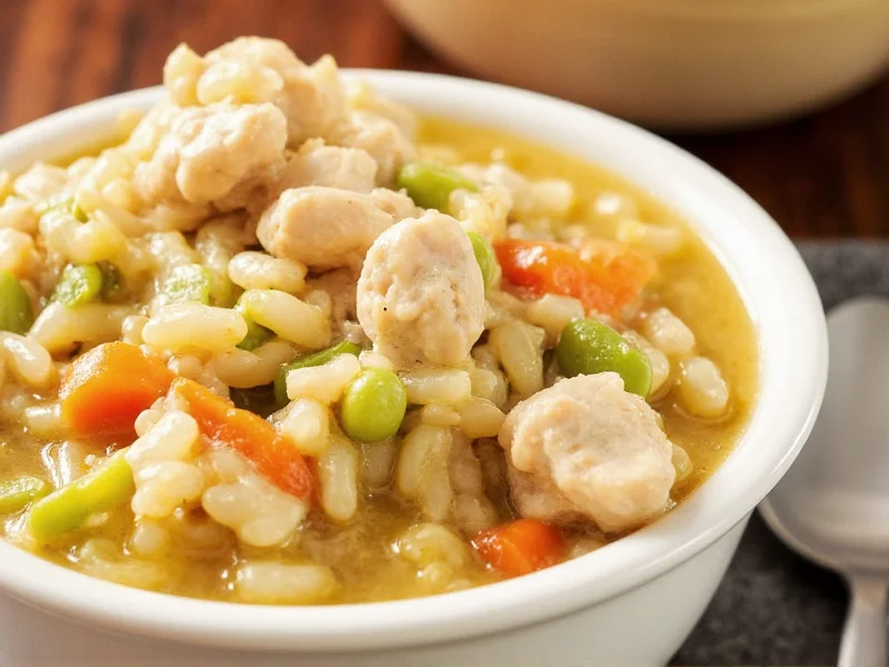 Classic Chicken Rice Casserole with Campbell's Soup Recipe