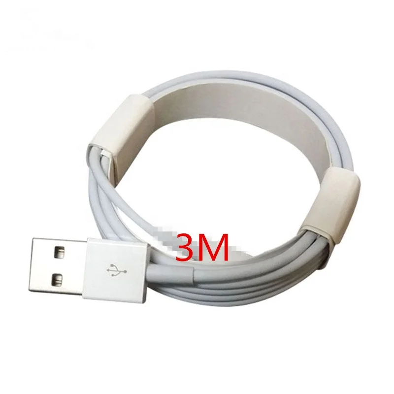 

Amazon hot sale 3m cables Phone 8pin USB Sync quick Charging Data Transfer fast Charger Cable For iPhone X Xr 13 12 11 pro max, White