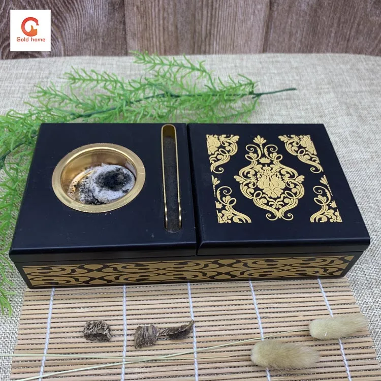 Manufacturer High Quality Bakhoor Arabic Wooden Incense Burner For ...