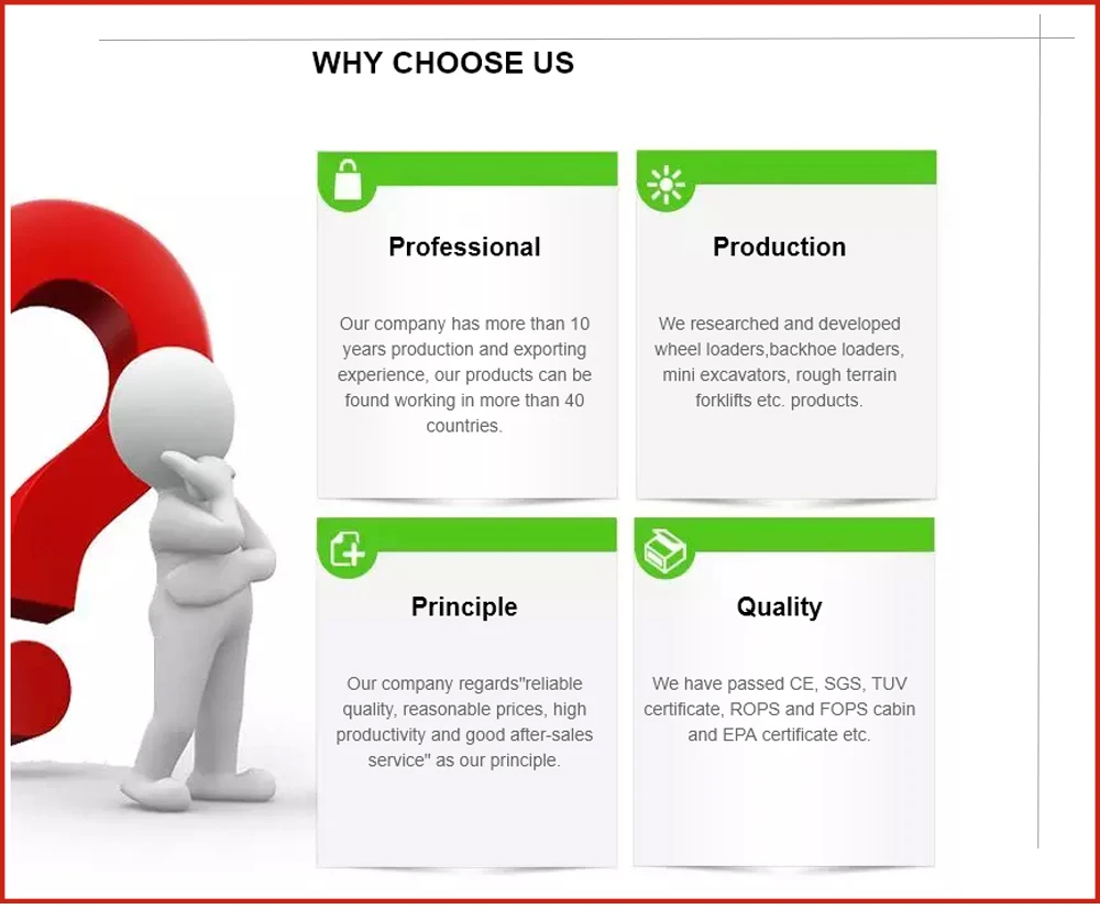 China factory mini backhoe excavator loader for sale