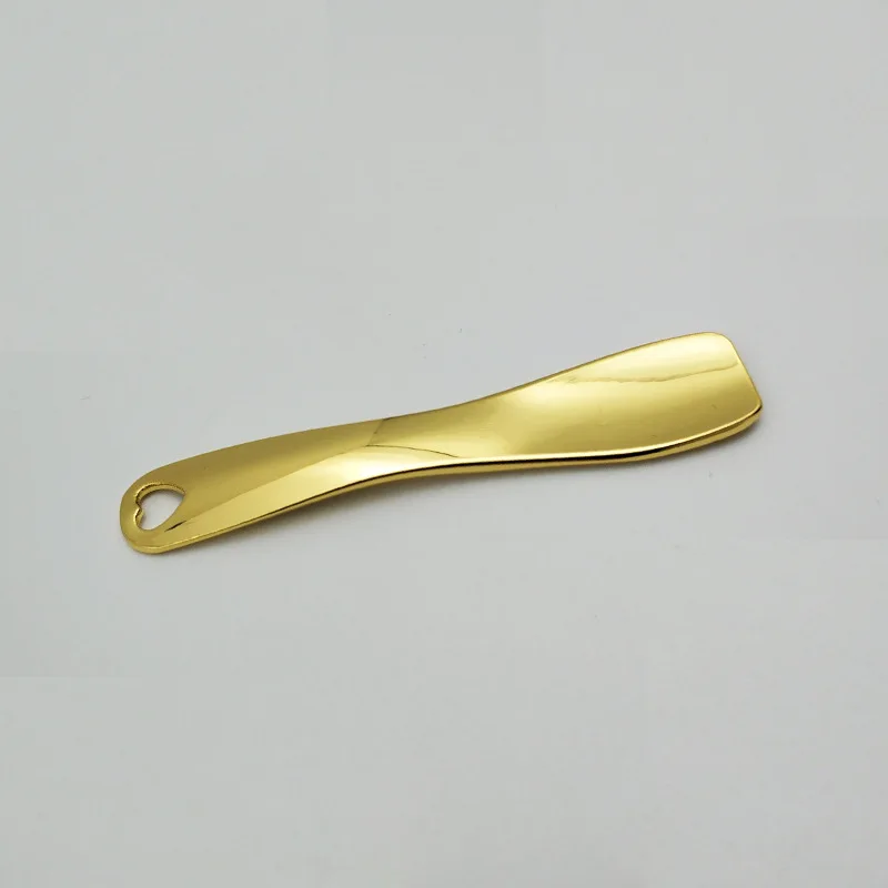 
rose gold sliver cosmetic spatula gold spoon manufacturer 