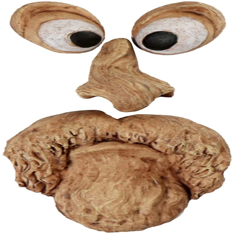 

Dropshipping Old Man Tree Hugger Yard Tree Face Decor Statues for Outdoor Funny Yard Art Garden Decorations, Multicolor
