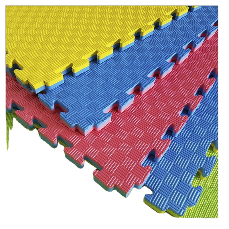 

High quality colorful interlinking EVA foam tatami floor foam mat as taekwondo mat