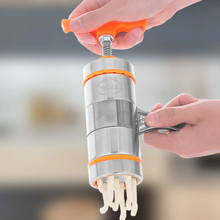 

A2748 Kitchen Mini Manual Dough Maker Press Noodles Machine Presses Squeeze Making Noodles Pasta Tools