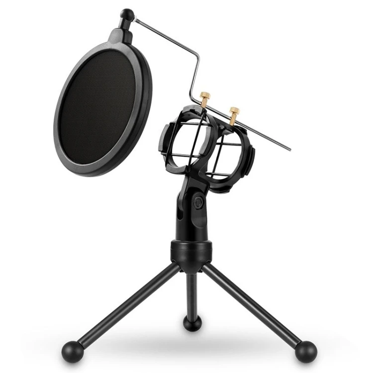 

Yanmai PS-3 Mini Portable Microphone Anti-network Shockproof Desktop Tripod Stand