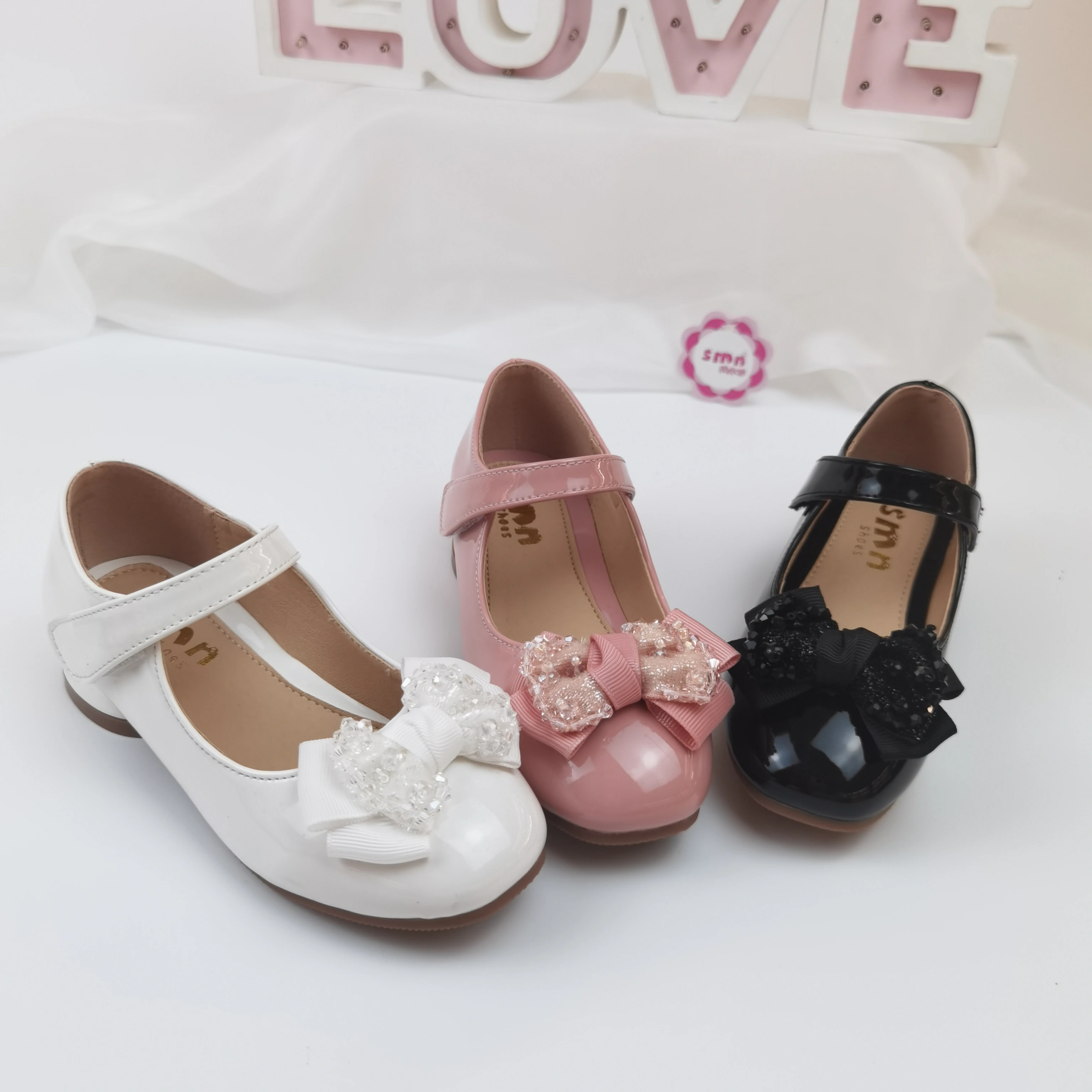 

Factory straight sell, fashionable high-heeled girls gorgeous princess shoes, bow simple wear with fashionable princess dance sh, Customized color