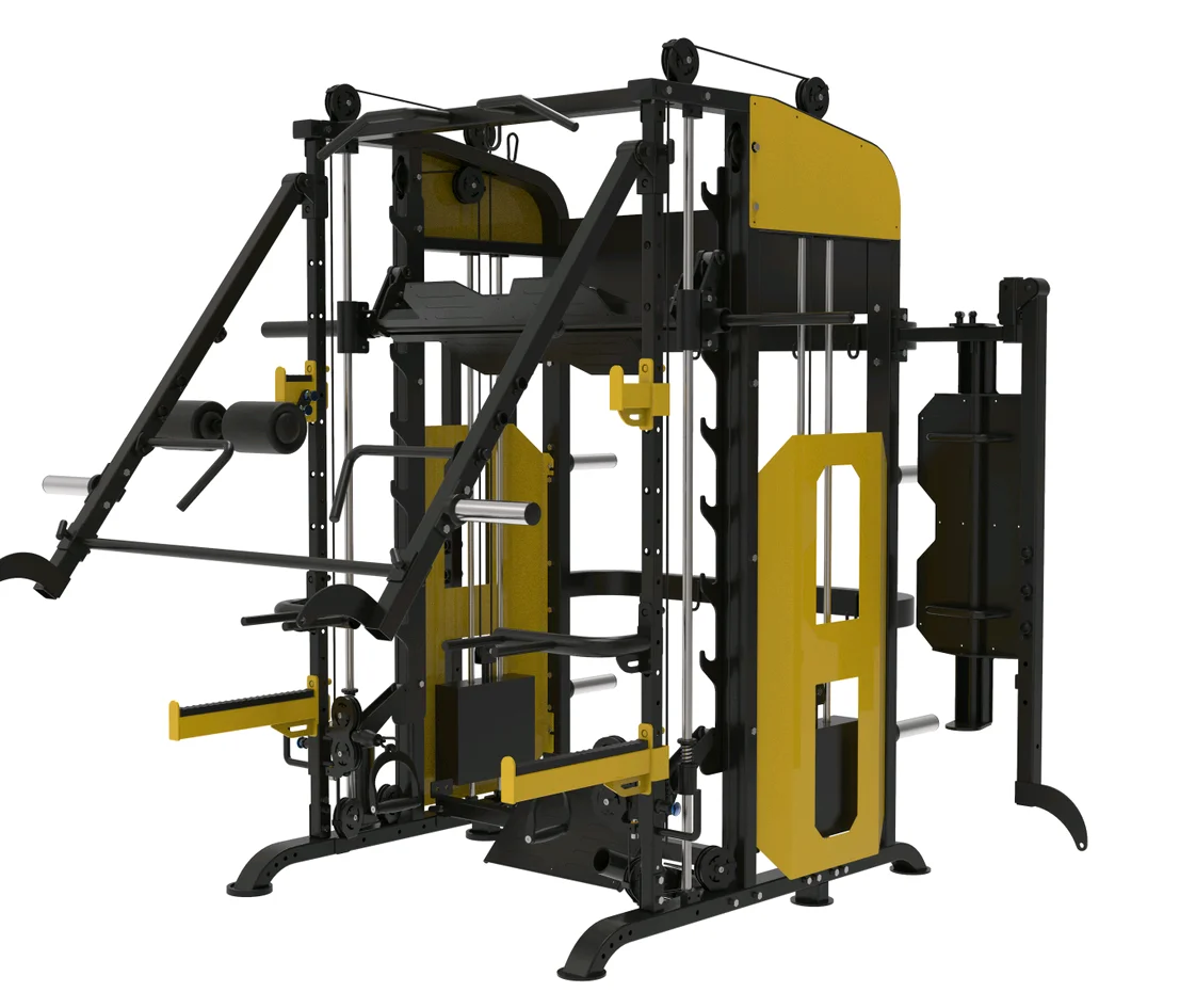 

Professional home gym equipment functional trainer TS114 Jammer Arm System Squat Rack Smith Machine