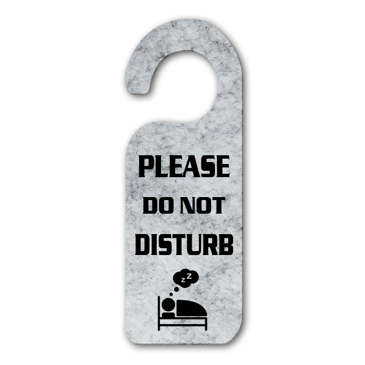 Hotel Do Not Disturb Door Hanger