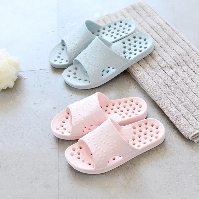 

Shower Sandal Slippers Quick Drying Bathroom Slippers Gym Soft Sole Open Toe House Slippers