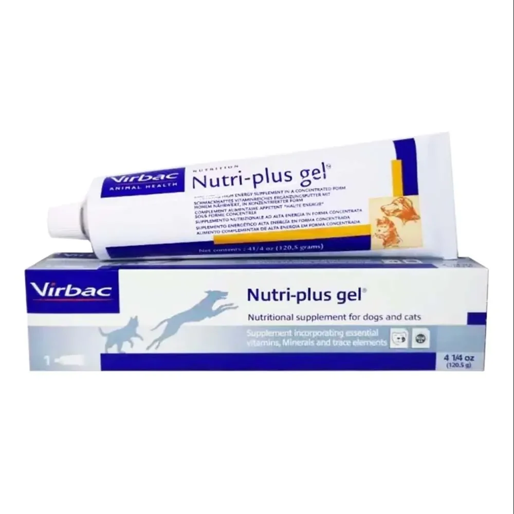 

Virbac Nutri-plus Gel Essential Vitamins Minerals and Trace Element for Dog&cat 70/120g