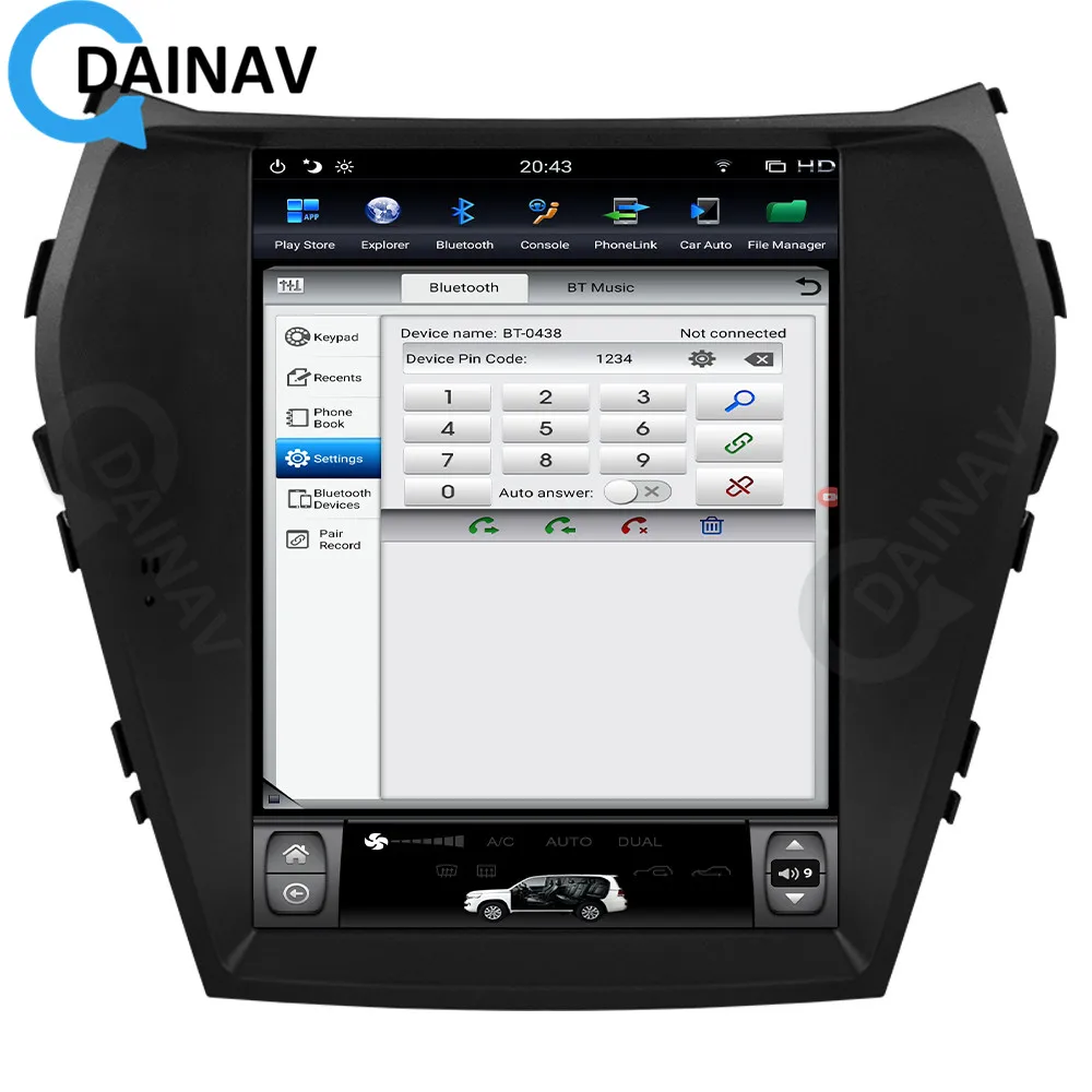 

Car DVD Player GPS Navigation for Hyundai IX45 Santa Fe 2013 2014 2015 2016 2017 2018 Android Car Radio HD Autoradio Multimedia
