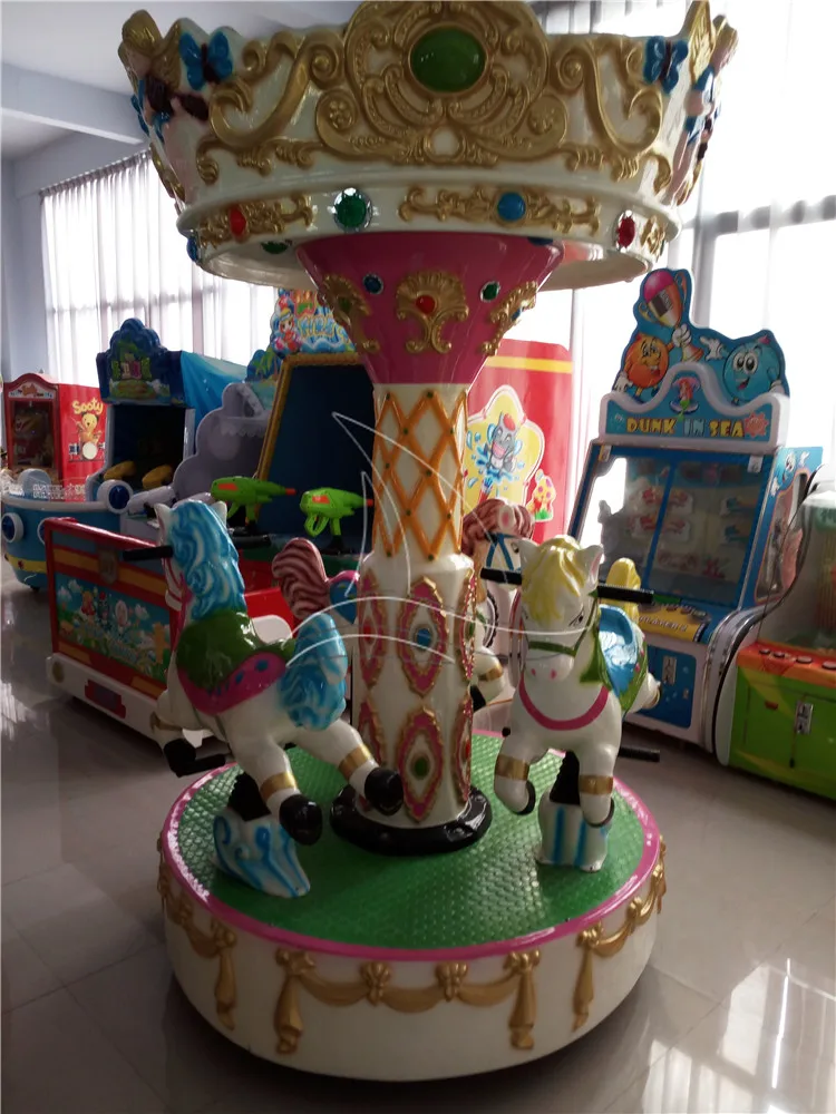 Shopping Mall Electric Mini Carousel Small Carousel For Sale - Buy ...