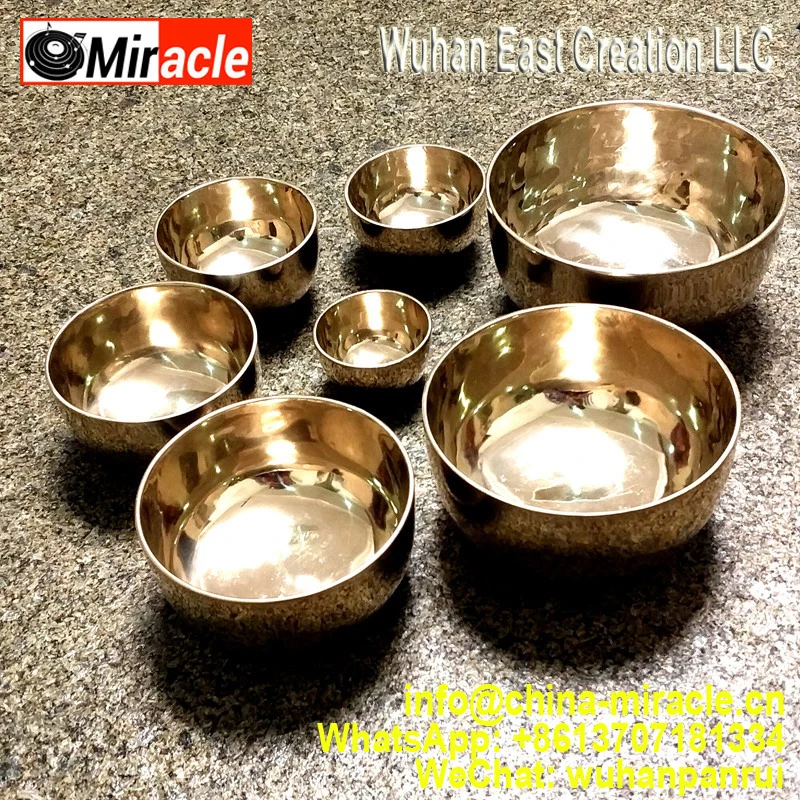 

High Quality Meditation golden Tradition Yoga Singing Bowl with Handmade