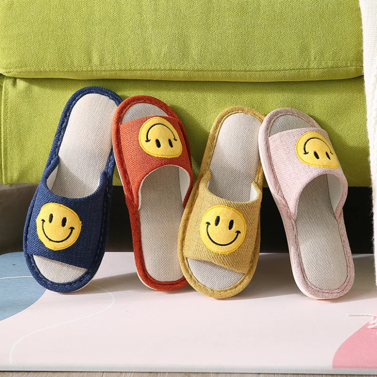 

Fashion Fur house Slippers couple Open Toe emoij cute indoor slipper, Picture