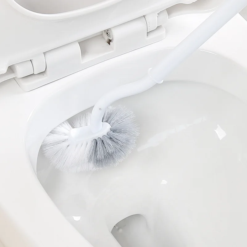 

Toilet Brush Holder Cleaning Brush For Toilet Wall Hanging Household Floor Cleaning Bathroom Accessories