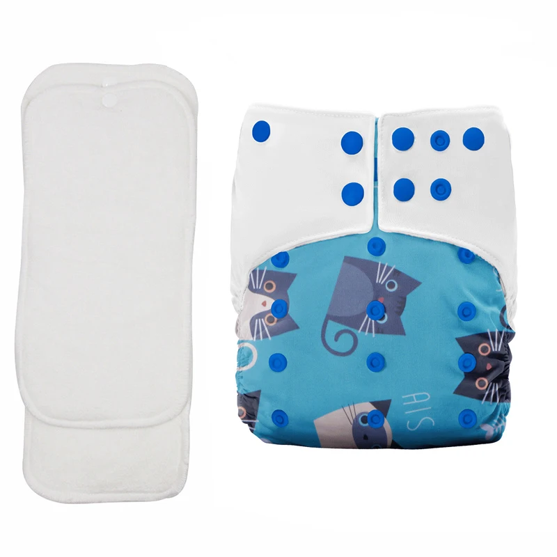 PUL print polyester position print cloth diaper comfortable fine surface 1-3 year baby cloth diaper, More than 30 prints in stock