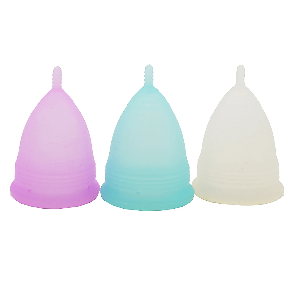 

2021Summer Female Period Cups Sports Flexible Menstrual Cup Silicone