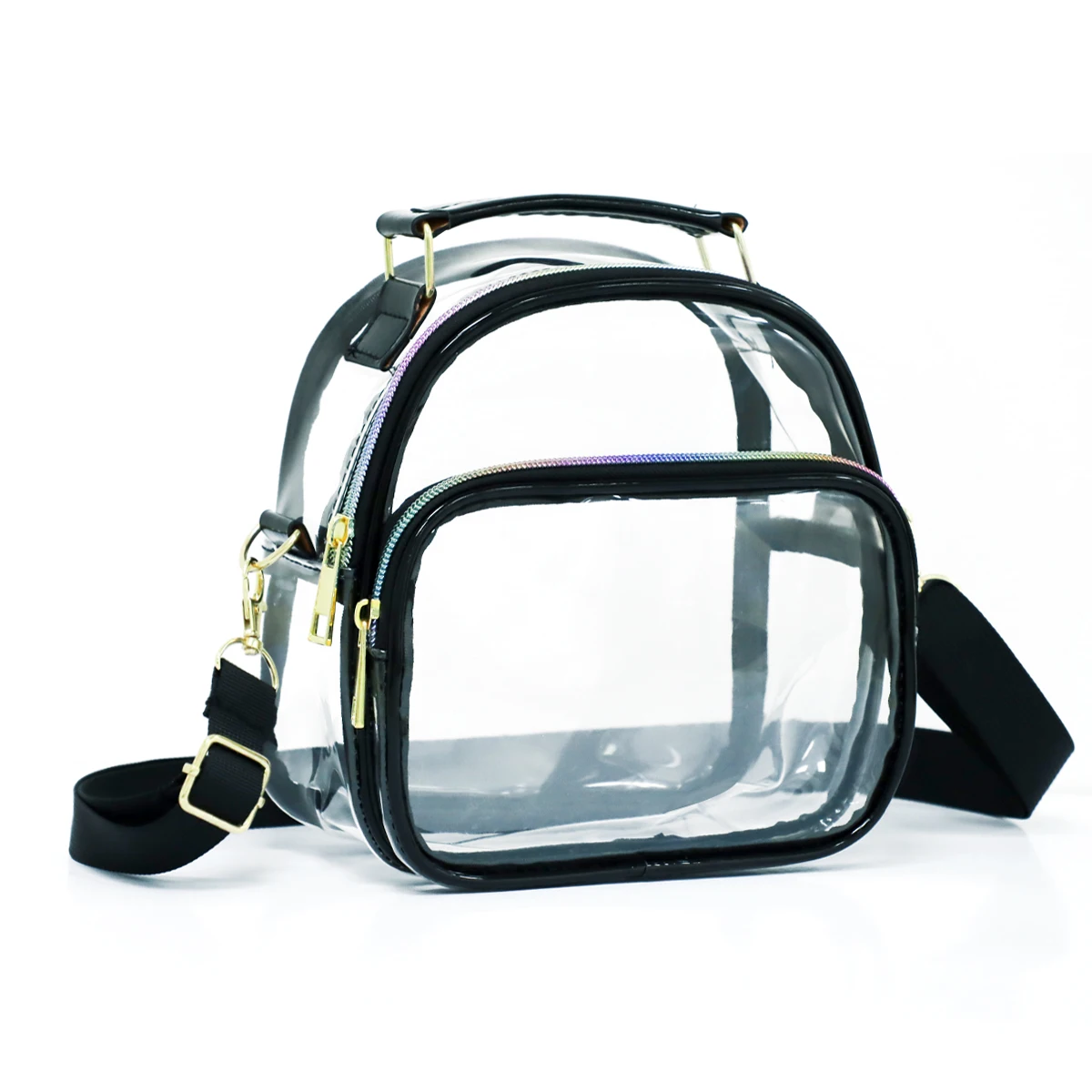 

Wholesale Clear Purse for Women Clear tote Bag See Through Transparent Handbag Stadium Approved with Front Pocket